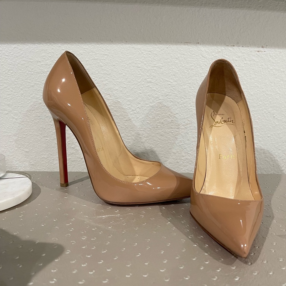 COPY - NUDE CHRISTIAN LOUBOUTIN PIGALLE HEELS